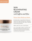 Skin Rejuvenating Cream with Saffron and Khus